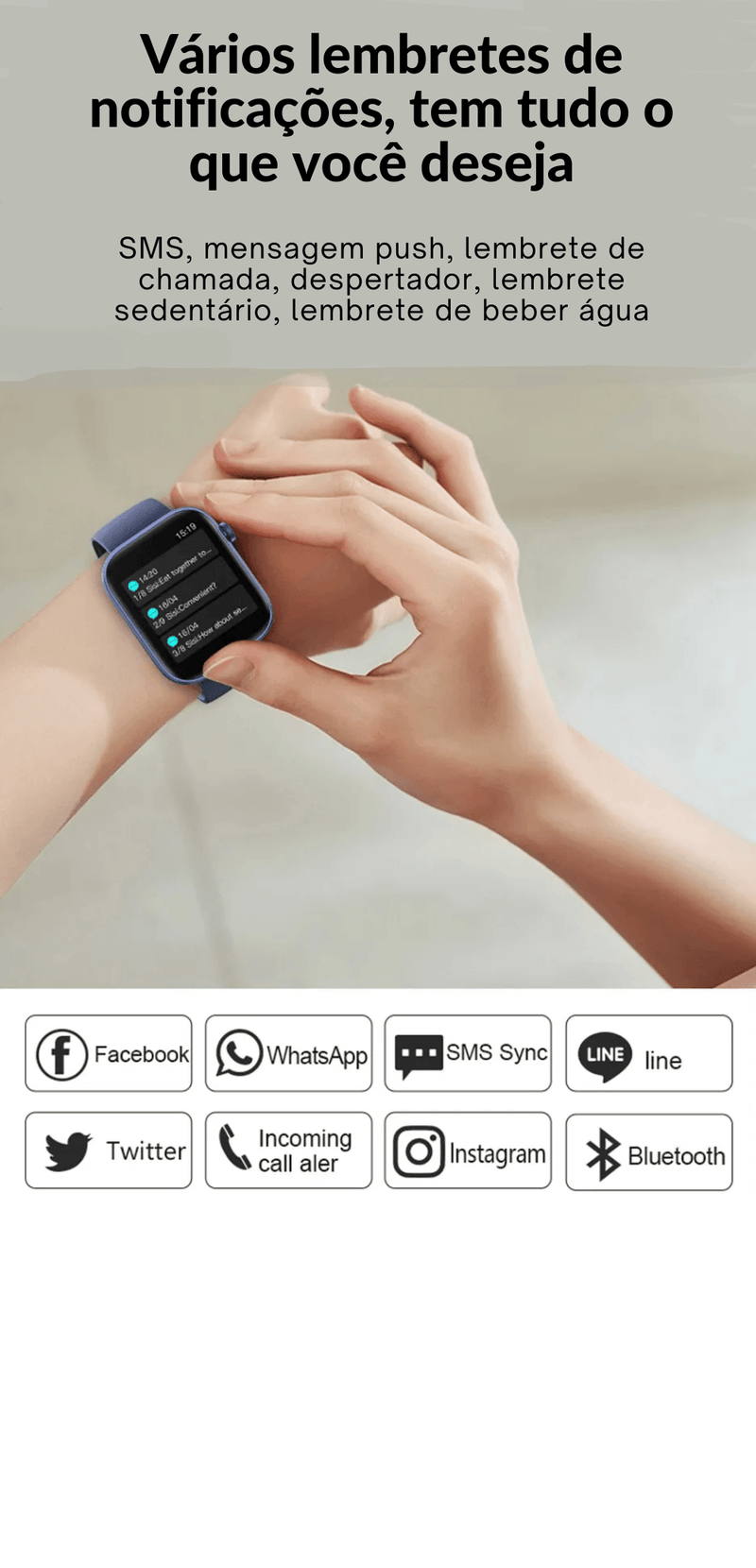 Smartwatch COLMI-P71 Unisex , chamada por voz, monitoramento Cardiaco... - BrasBest