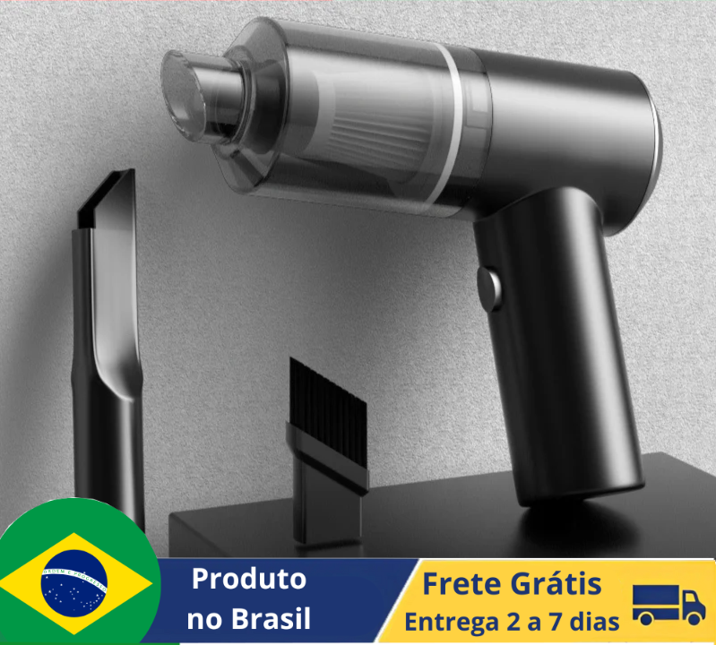 Mini Aspirador De Pó Usb Portátil Completo Linha Premium Carro E Casa - BrasBest