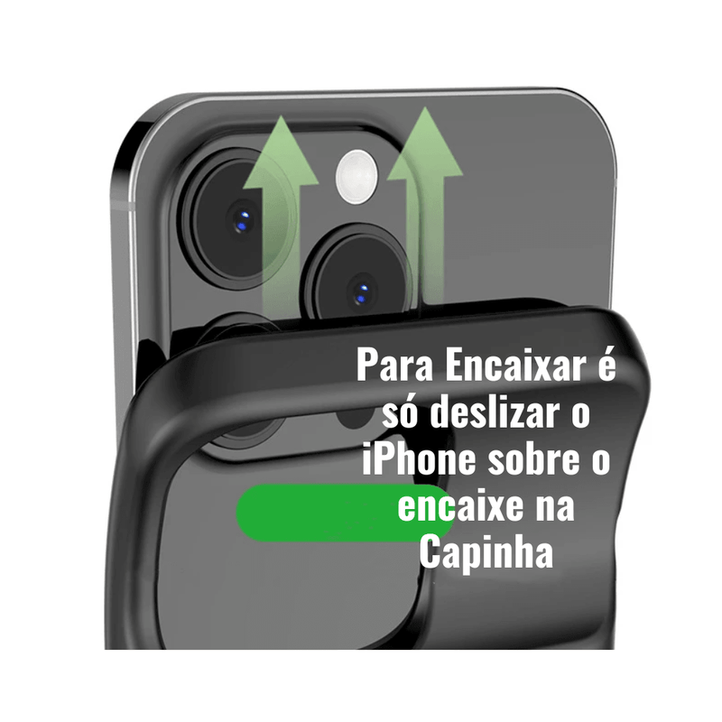 Capinha Com Bateria inteligente para iPhone - Smart Battery Case - Power Bank - BrasBest