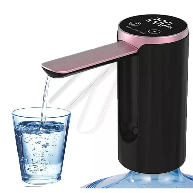 Bomba De Água Elétrica Portátil, Bomba Automática Dobrável, Para Galões De Agua, Recarregável - BrasBest