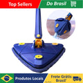 Novo Esfregão de Limpeza Triangulo Mop Para Giratória 360° Graus