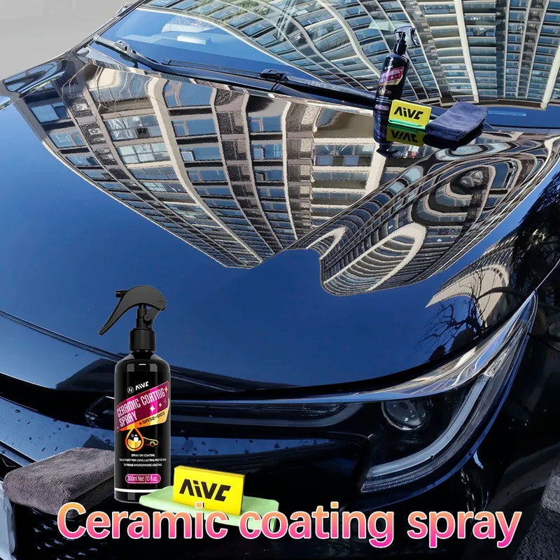 Spray de Revestimento de Cerâmica para proteger seu Carro ou Barco, polimento líquido, alta proteção - BrasBest