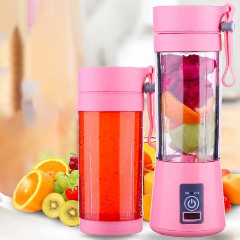 Mini Liquidificador Portátil Usb Juice Shake 6 Lâminas - BrasBest