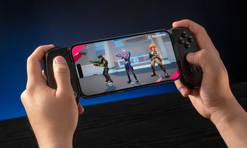 Gamepad para Celular - Controlador de Jogos para iPhone e Apple, Compatível com Xbox Game Pass, Stadia, xCloud, GeForce Now