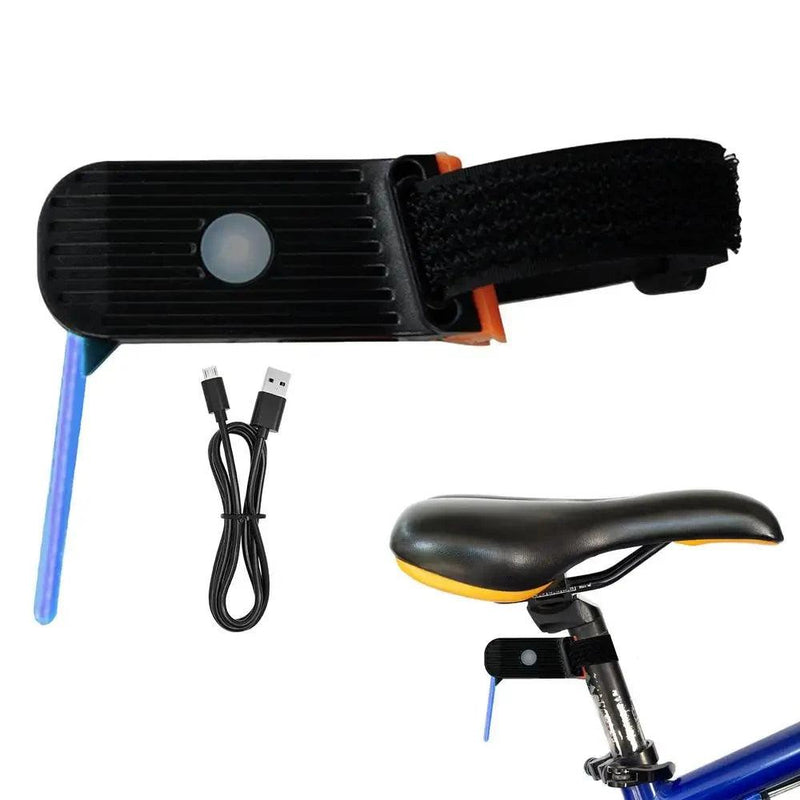 Lanterna LED Para Bicicleta Recarregável Luz Traseira Lâmpada de advertência Impermeável, MTB, Road Bike, Ciclismo - BrasBest