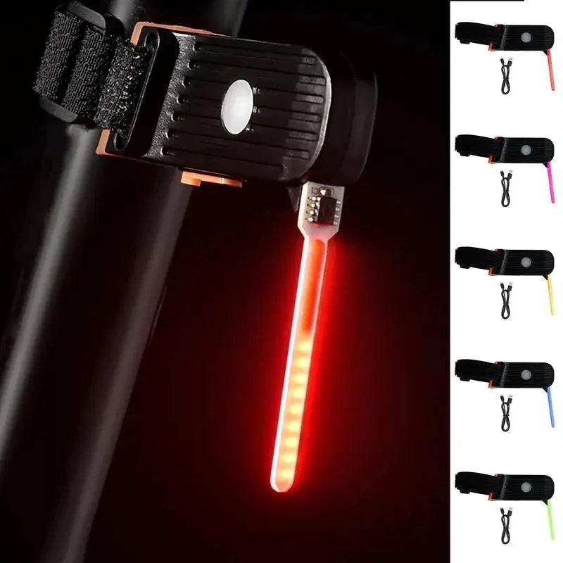 Lanterna LED Para Bicicleta Recarregável Luz Traseira Lâmpada de advertência Impermeável, MTB, Road Bike, Ciclismo - BrasBest