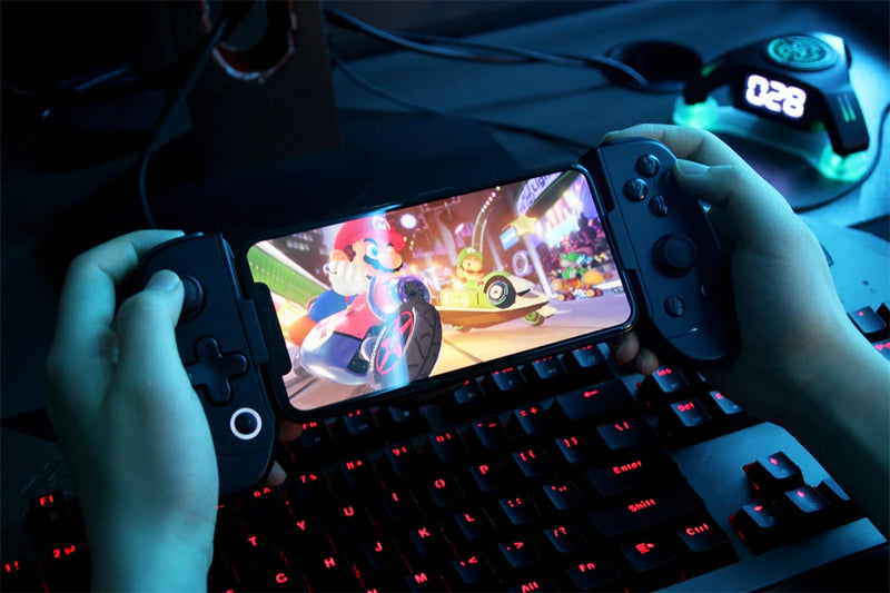 Gamepad para Celular - Controlador de Jogos para iPhone e Apple, Compatível com Xbox Game Pass, Stadia, xCloud, GeForce Now