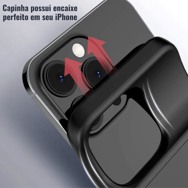 Capinha Com Bateria inteligente para iPhone - Smart Battery Case - Power Bank - BrasBest