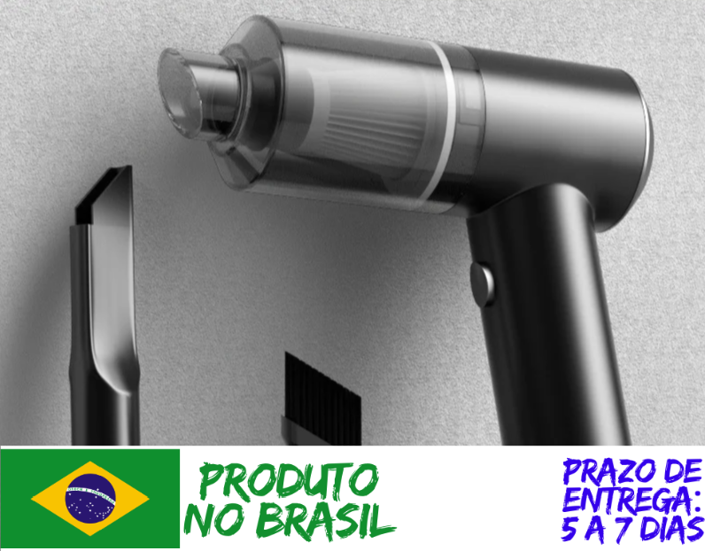 Mini Aspirador De Pó Usb Portátil Completo Linha Premium Carro E Casa - BrasBest